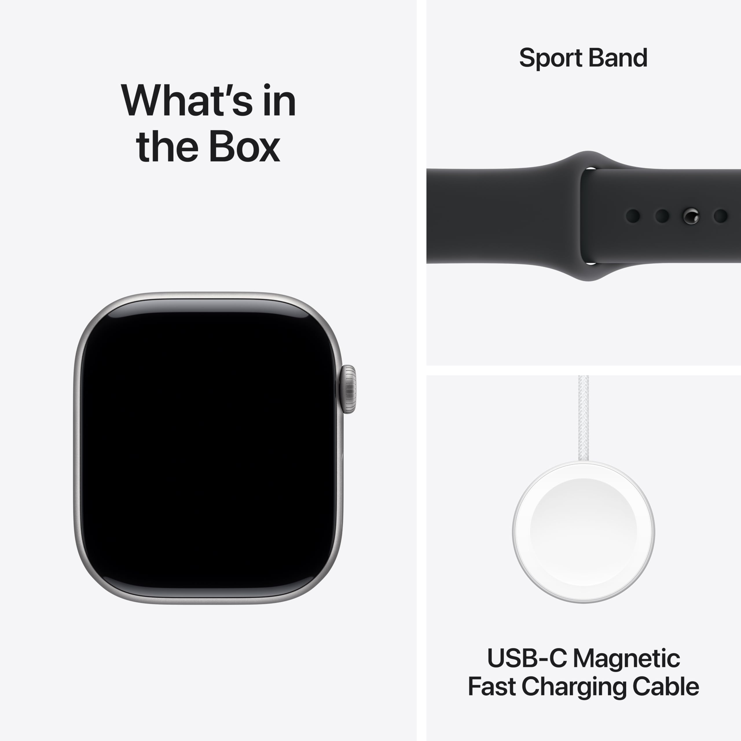 Apple Watch Series 11 [GPS 46mm] Smartwatch with Rose Gold Aluminum Case with Light Blush Sport Band - M/L. Sleep Score, Fitness Tracker, Health Monitoring, Always-On Display, Water Resistant