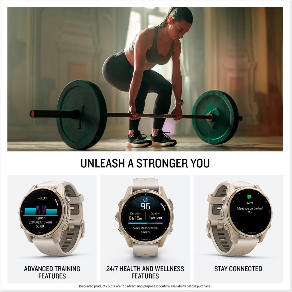 Garmin fēnix® 8, 47mm, Black | Premium Multisport Smartwatch, AMOLED Display, GPS, Built-In Flashlight, Dive-Rated, Built-In Speakers & Mic