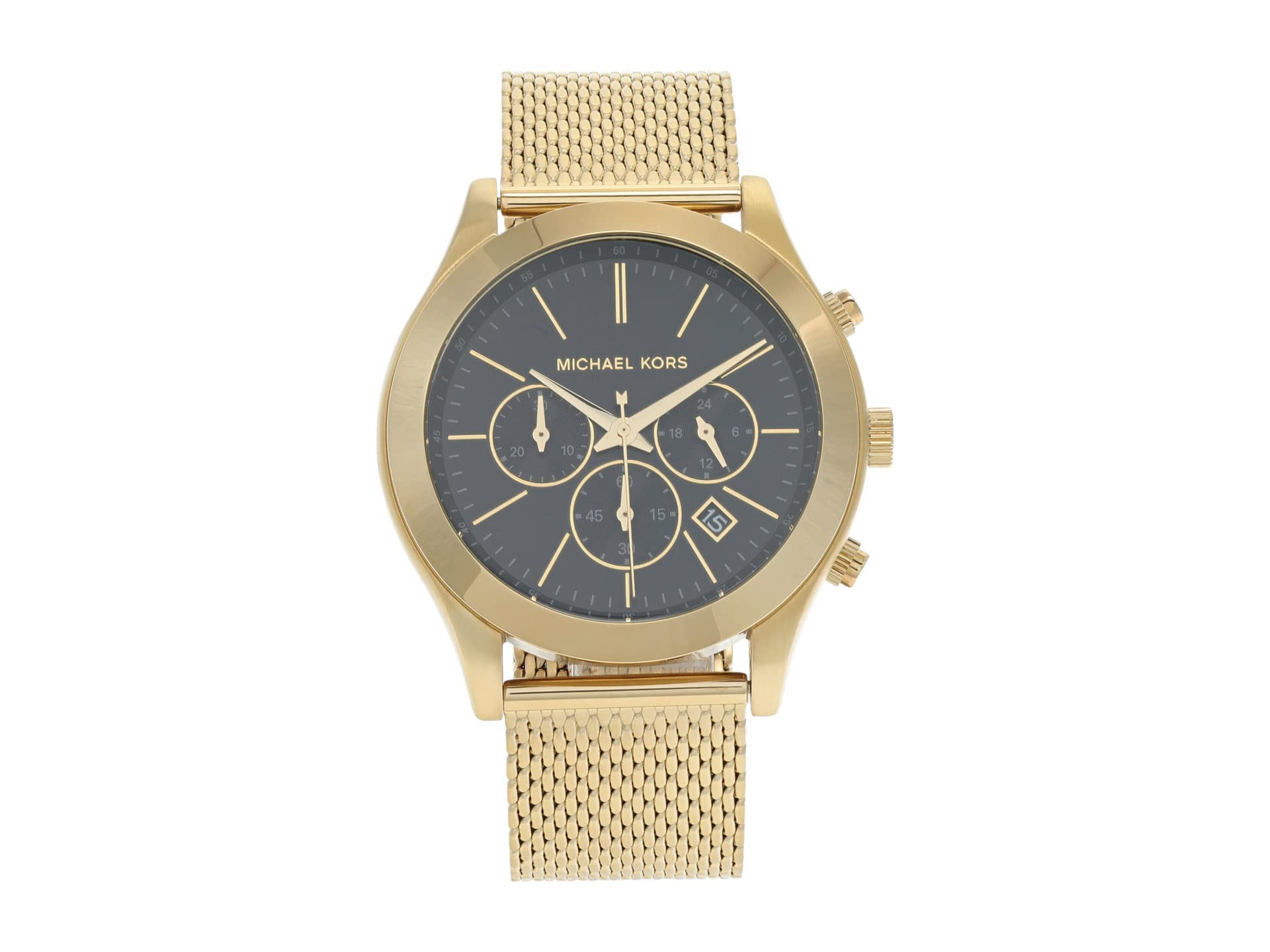 Michael Kors Oversized Slim Runway Men's Watch, Stainless Steel Watch for Men