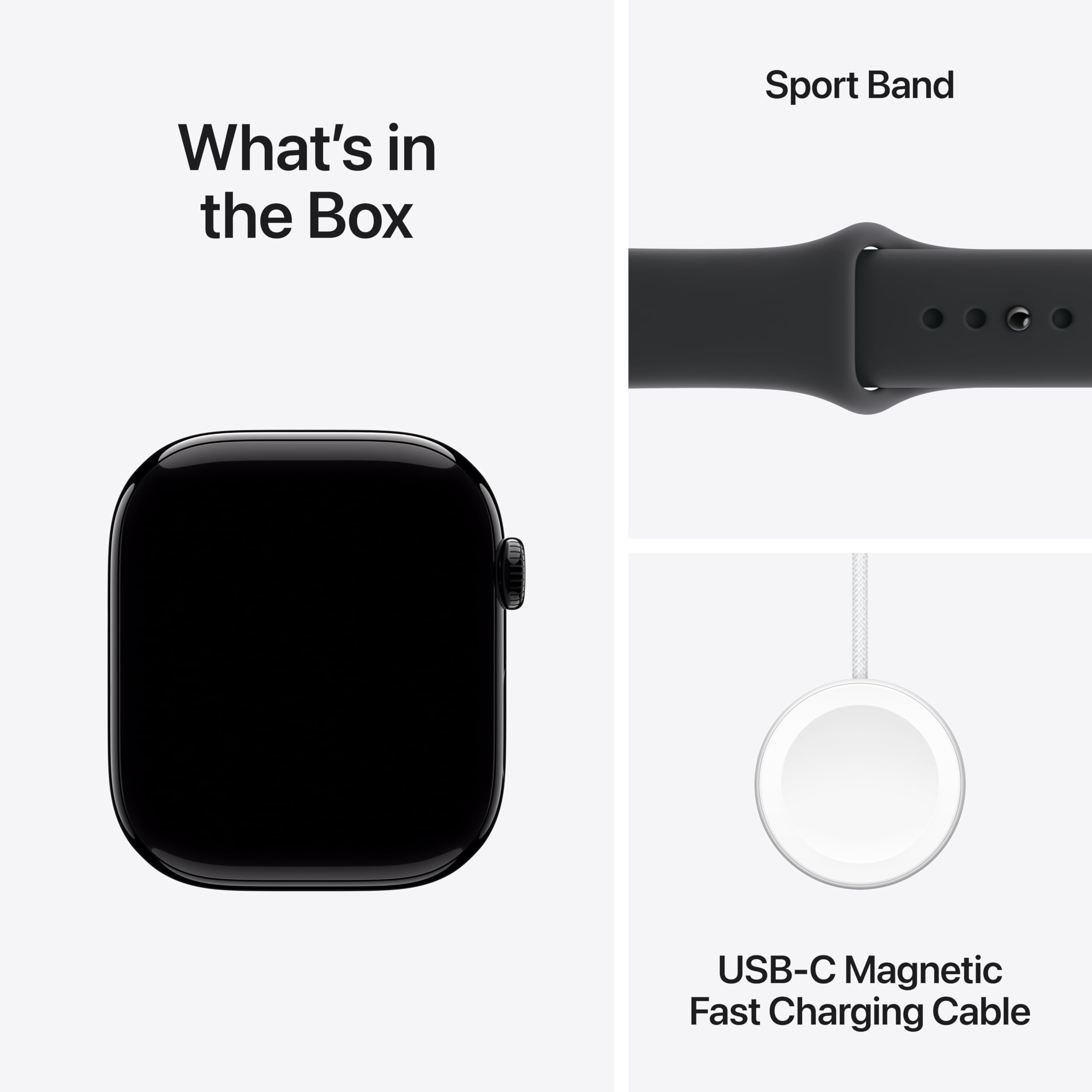 Apple Watch Series 11 [GPS 46mm] Smartwatch with Rose Gold Aluminum Case with Light Blush Sport Band - M/L. Sleep Score, Fitness Tracker, Health Monitoring, Always-On Display, Water Resistant