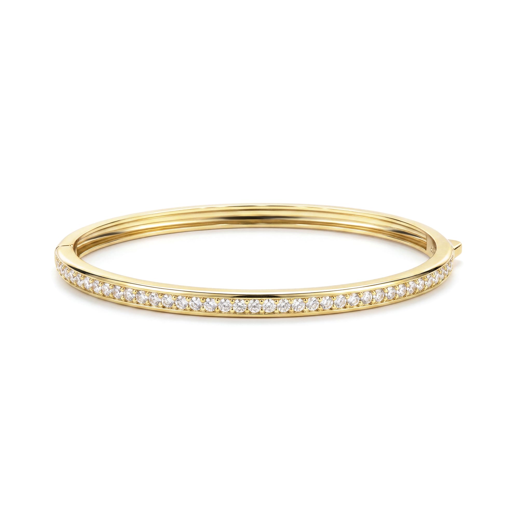 Gold Bracelets For Women, 14k Gold Filled Bangle Bracelets | Chunky Hinged Bangle Bracelets,Bangle Bracelets Non Tarnish, Jewelry For Women-Wavy Evil Eye Round Recetangle Marquise Cut