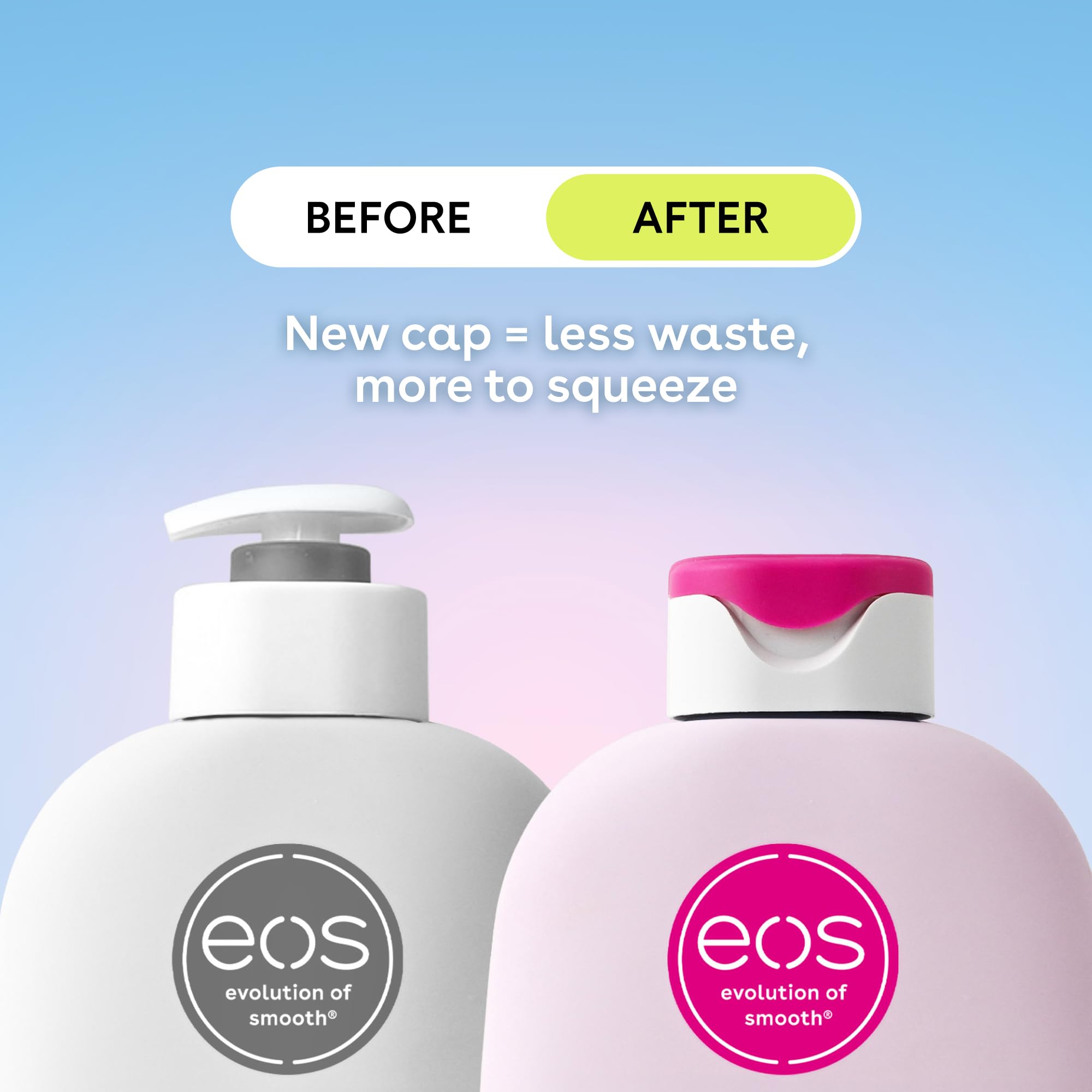 eos Shea Better Body Lotion Vanilla Cashmere, 24-Hour Moisture Skin Care, Lightweight & Non-Greasy, Natural Shea, Vegan, Vanilla Body Lotion, 16 fl oz
