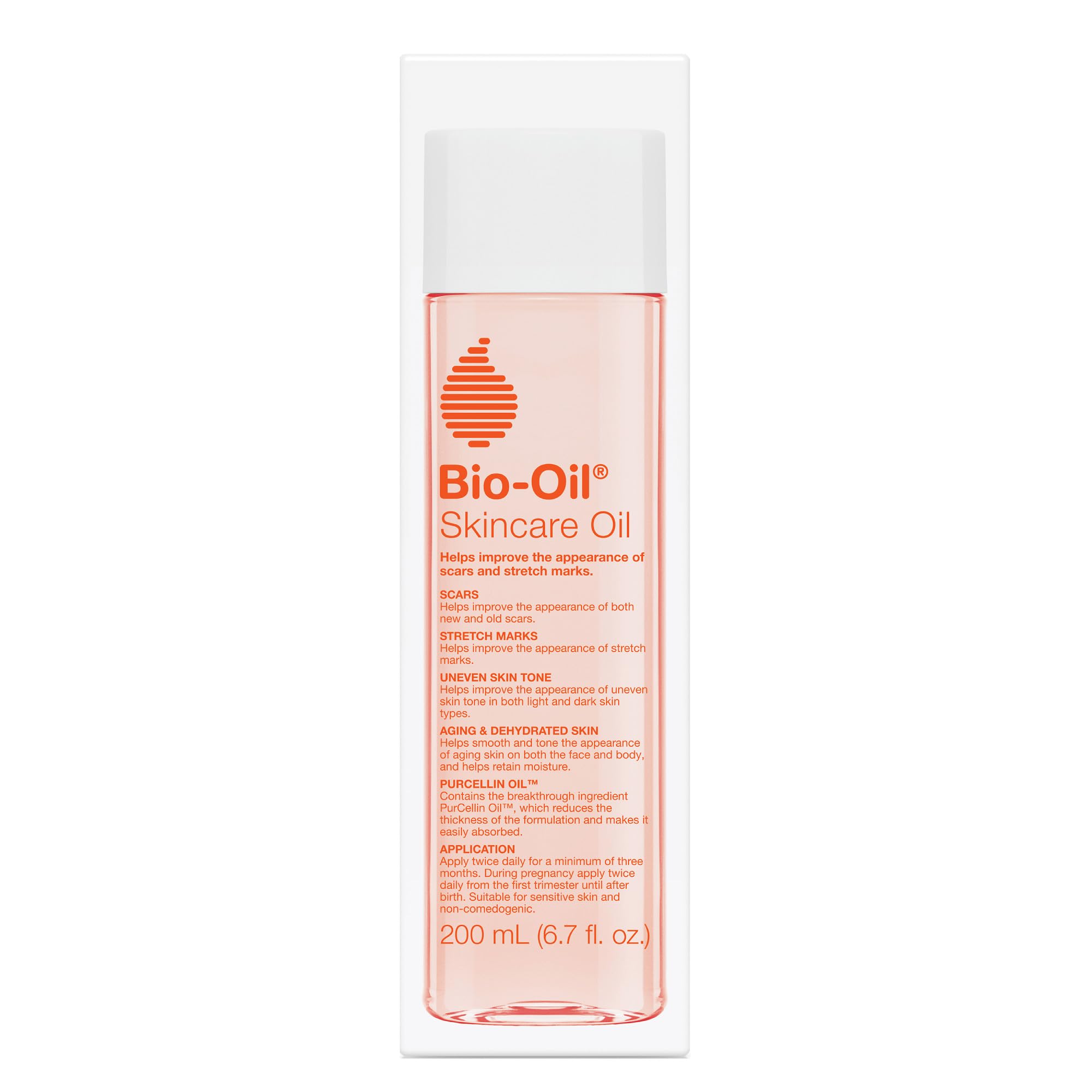 Bio-Oil Skincare Body Oil Serum, Scars & Stretch Marks, 2 fl oz | Dermatologist Recommended, Vitamin E & A, Dry & Sensitive Skin, Non-Comedogenic, Face and Body, Scar Treatment