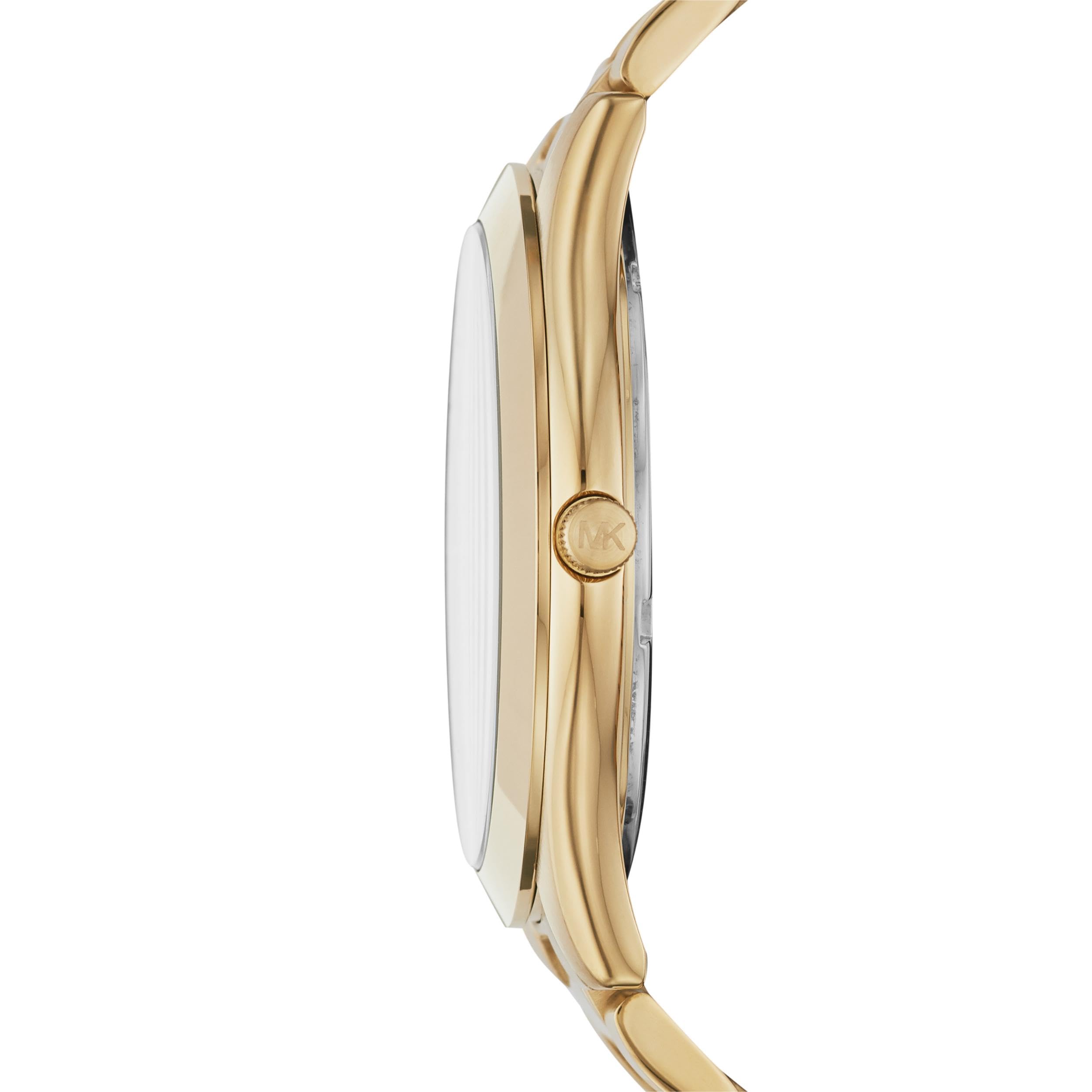Michael Kors Oversized Slim Runway Men's Watch, Stainless Steel Watch for Men