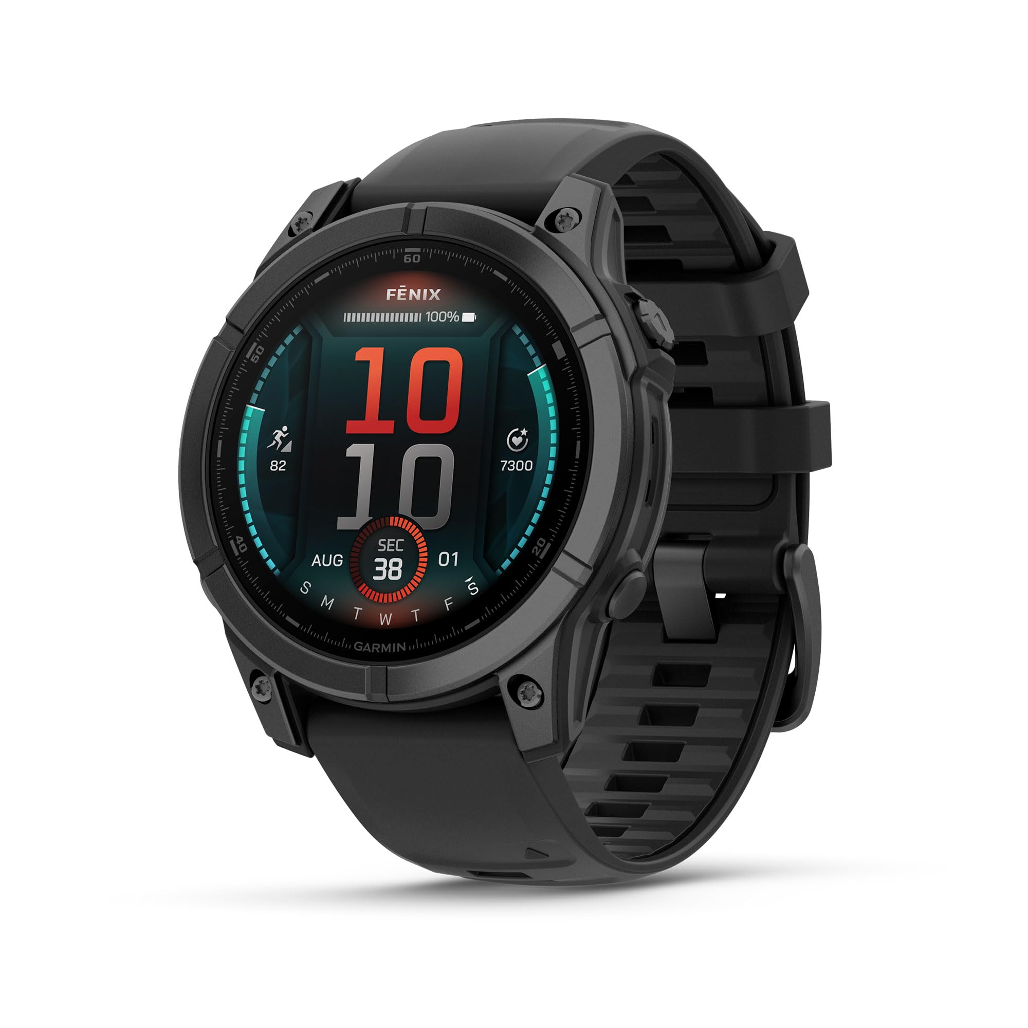 Garmin fēnix® 8, 47mm, Black | Premium Multisport Smartwatch, AMOLED Display, GPS, Built-In Flashlight, Dive-Rated, Built-In Speakers & Mic
