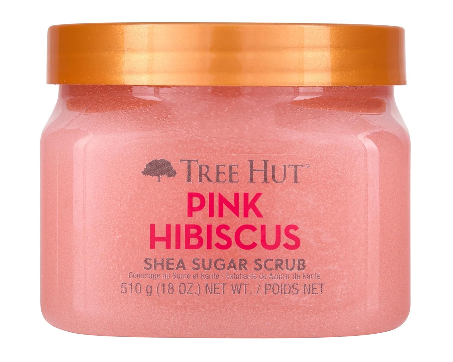 Tree Hut Vanilla Body Scrub, Exfoliating Sugar Scrub, Vegan, 18 Oz | Exfoliating & Nourishing with Shea Butter & Essential Oils, Body Exfoliator for All Skin Types, Self Care Gifts for Women