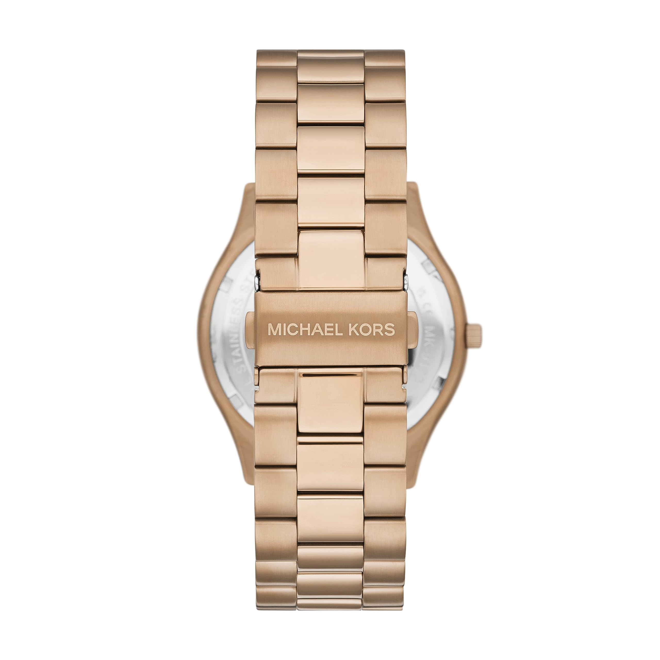 Michael Kors Oversized Slim Runway Men's Watch, Stainless Steel Watch for Men