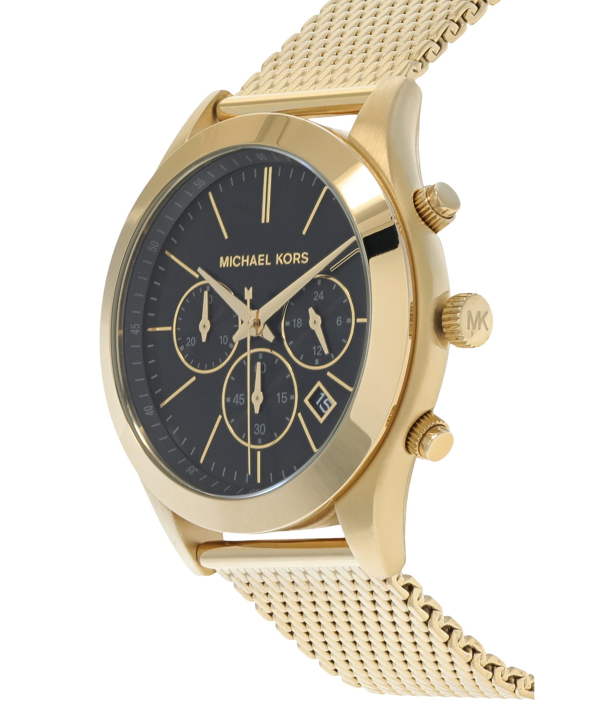 Michael Kors Oversized Slim Runway Men's Watch, Stainless Steel Watch for Men