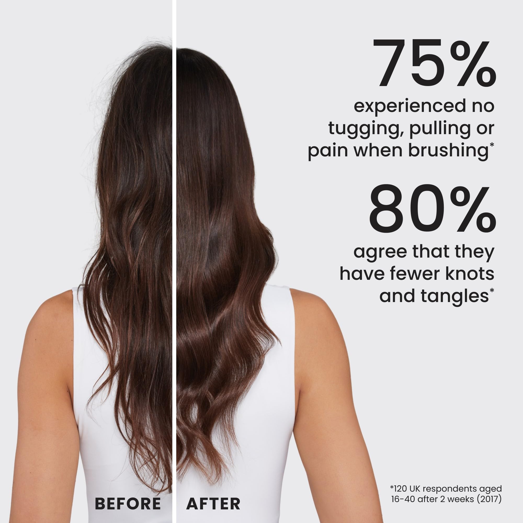 Tangle Teezer Ultimate Detangler Brush, Straight to Wavy, Apricot Blaze | Patented two-tier, regular-flex teeth reduce breakage & split ends on wet or dry hair; Shower-friendly hairbrush for all ages