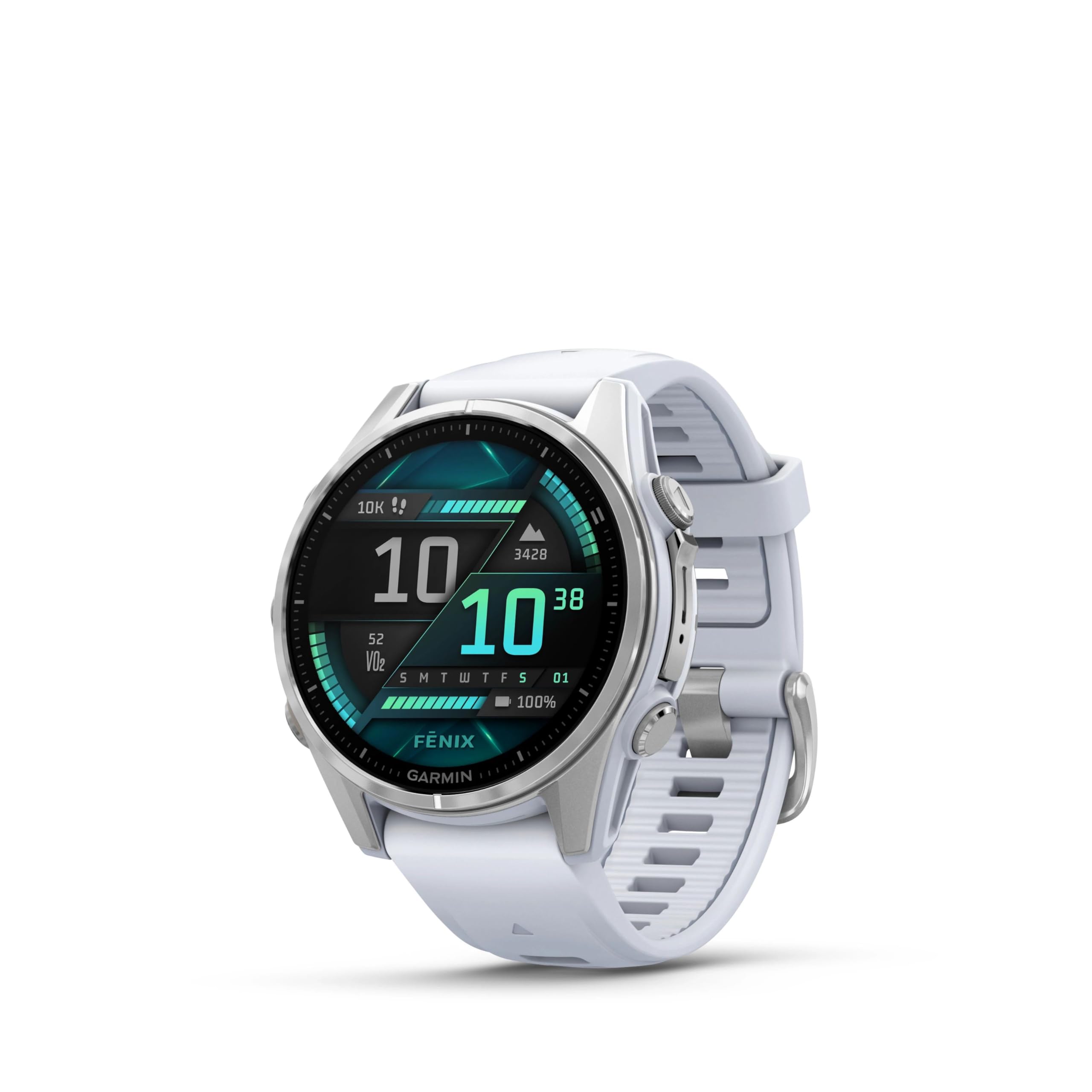 Garmin fēnix® 8, 47mm, Black | Premium Multisport Smartwatch, AMOLED Display, GPS, Built-In Flashlight, Dive-Rated, Built-In Speakers & Mic