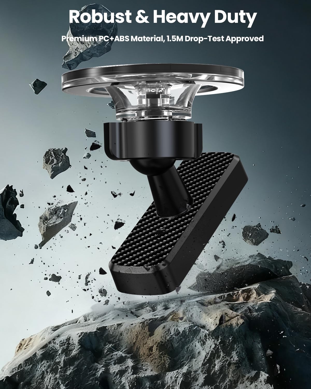Magnetic Golf Cart Phone Holder, Golf Accessories for Men Golf Gifts Daddy | Premium Golf Cart Accessories For Men Dad Husband, Unique Magnet Phone Mount Holder, Golf Gift For Men, Car Accessory Father