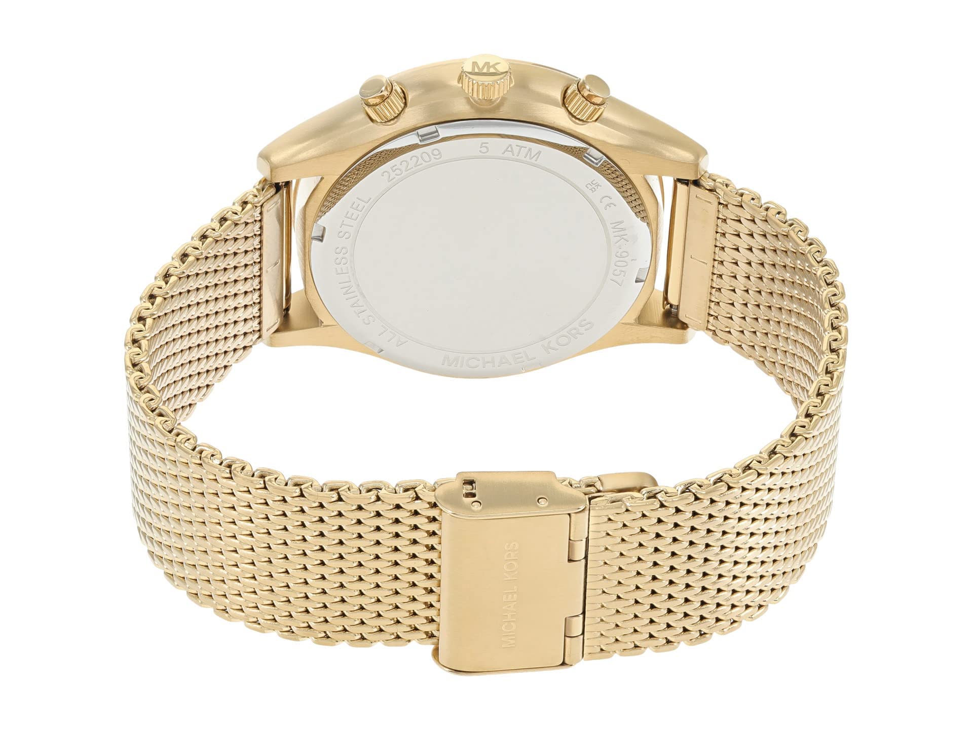 Michael Kors Oversized Slim Runway Men's Watch, Stainless Steel Watch for Men