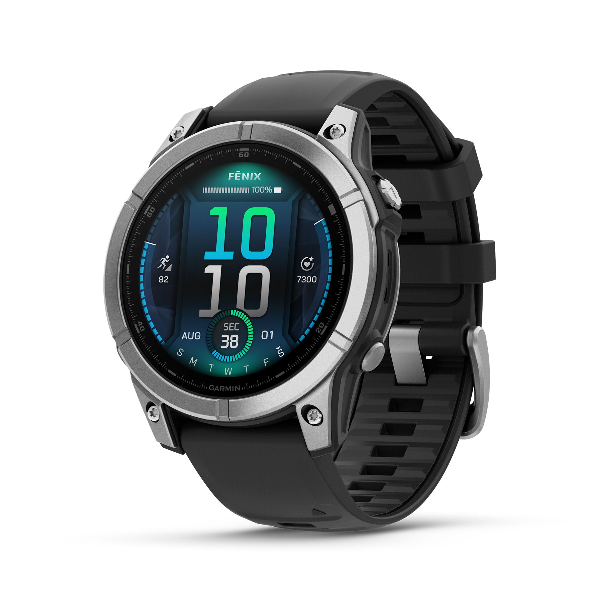 Garmin fēnix® 8, 47mm, Black | Premium Multisport Smartwatch, AMOLED Display, GPS, Built-In Flashlight, Dive-Rated, Built-In Speakers & Mic