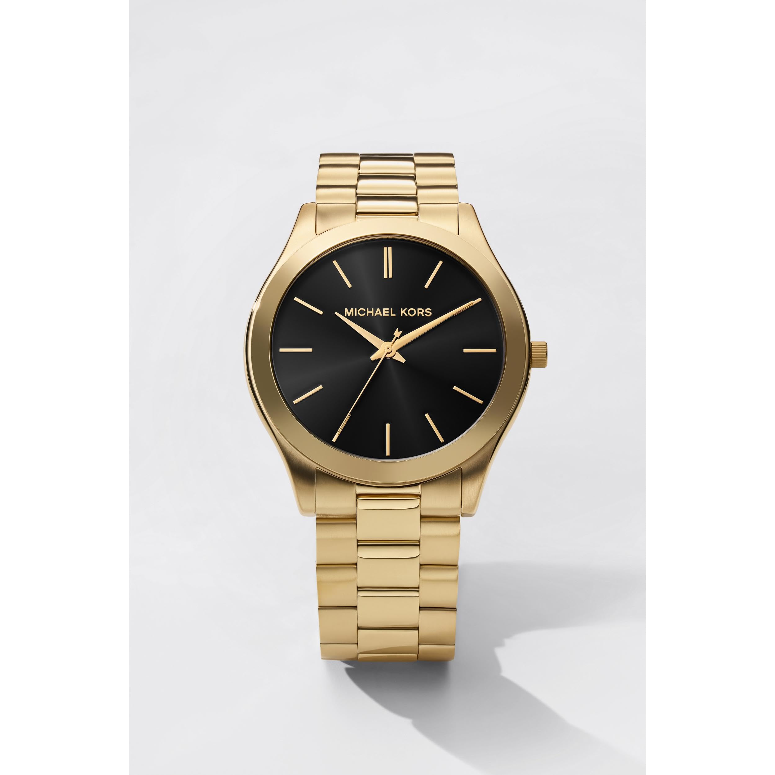 Michael Kors Oversized Slim Runway Men's Watch, Stainless Steel Watch for Men