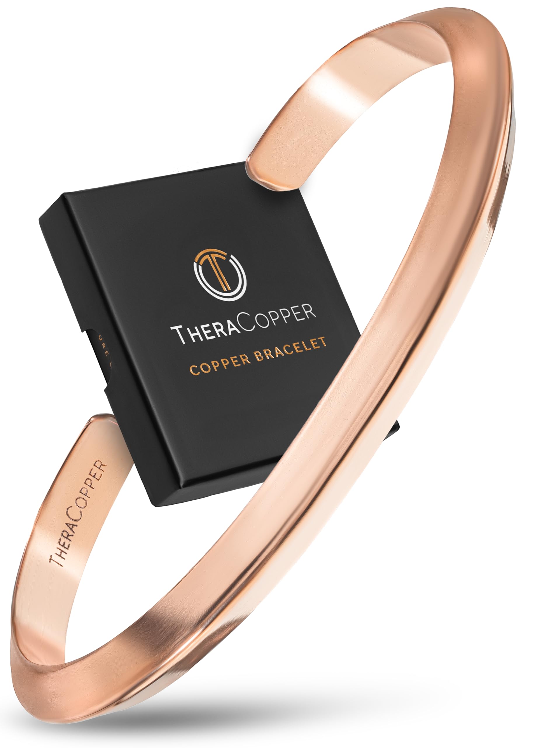 Copper Bracelet for Men & Women — 100% Pure Copper Bracelets — Raw, Solid & Uncoated Authentic Handmade Tibetan Bracelet Cuff Bangles