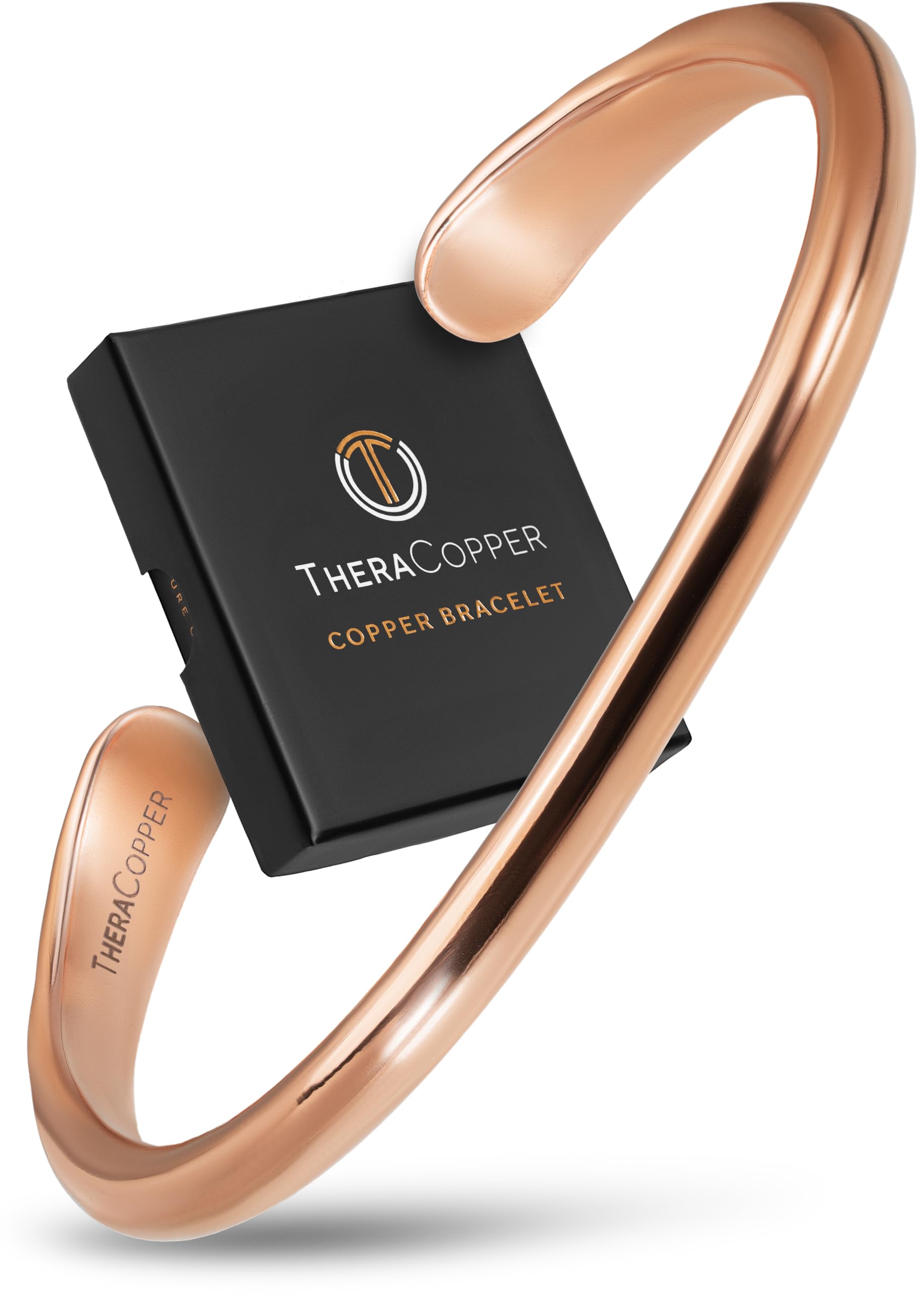 Copper Bracelet for Men & Women — 100% Pure Copper Bracelets — Raw, Solid & Uncoated Authentic Handmade Tibetan Bracelet Cuff Bangles