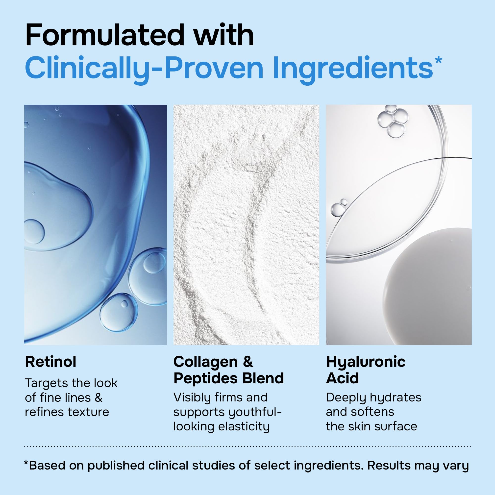 SimplyVital Face Moisturizer Retinol Collagen Hyaluronic Acid Cream 1.7 oz | Anti-Aging, Moisturizer Face Cream for Women & Men, Visibly Firming, Hydrating Neck Care, Day & Night Skin Care, Silky Feel