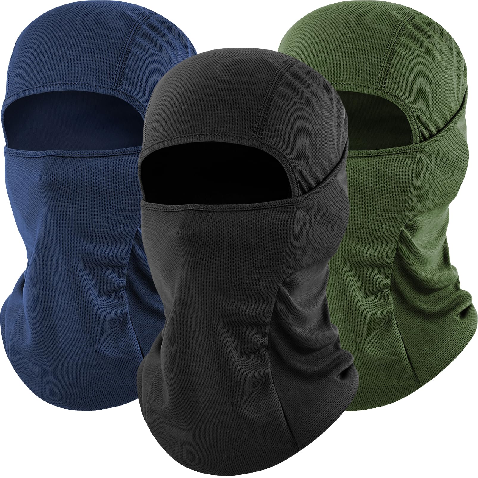ROXUN Ski Mask Balaclava, Motorcycle Summer Cooling Breathable UV Protector | Windproof & Warm, Adjustable & Secure, Breathable & Dry-Fit, All-Season Comfort