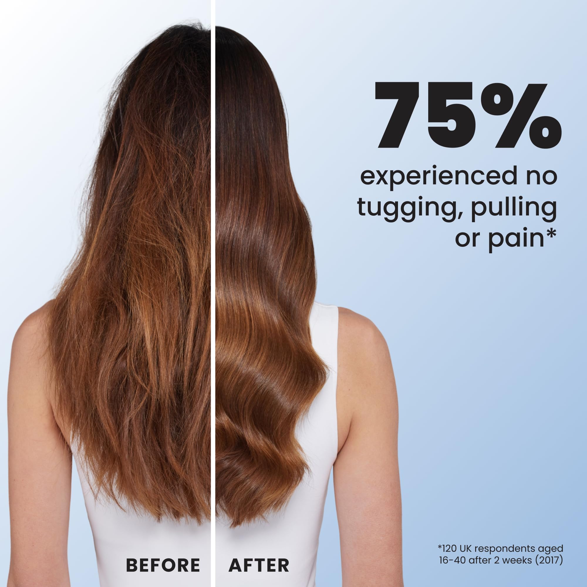 Tangle Teezer Ultimate Detangler Brush, Straight to Wavy, Apricot Blaze | Patented two-tier, regular-flex teeth reduce breakage & split ends on wet or dry hair; Shower-friendly hairbrush for all ages