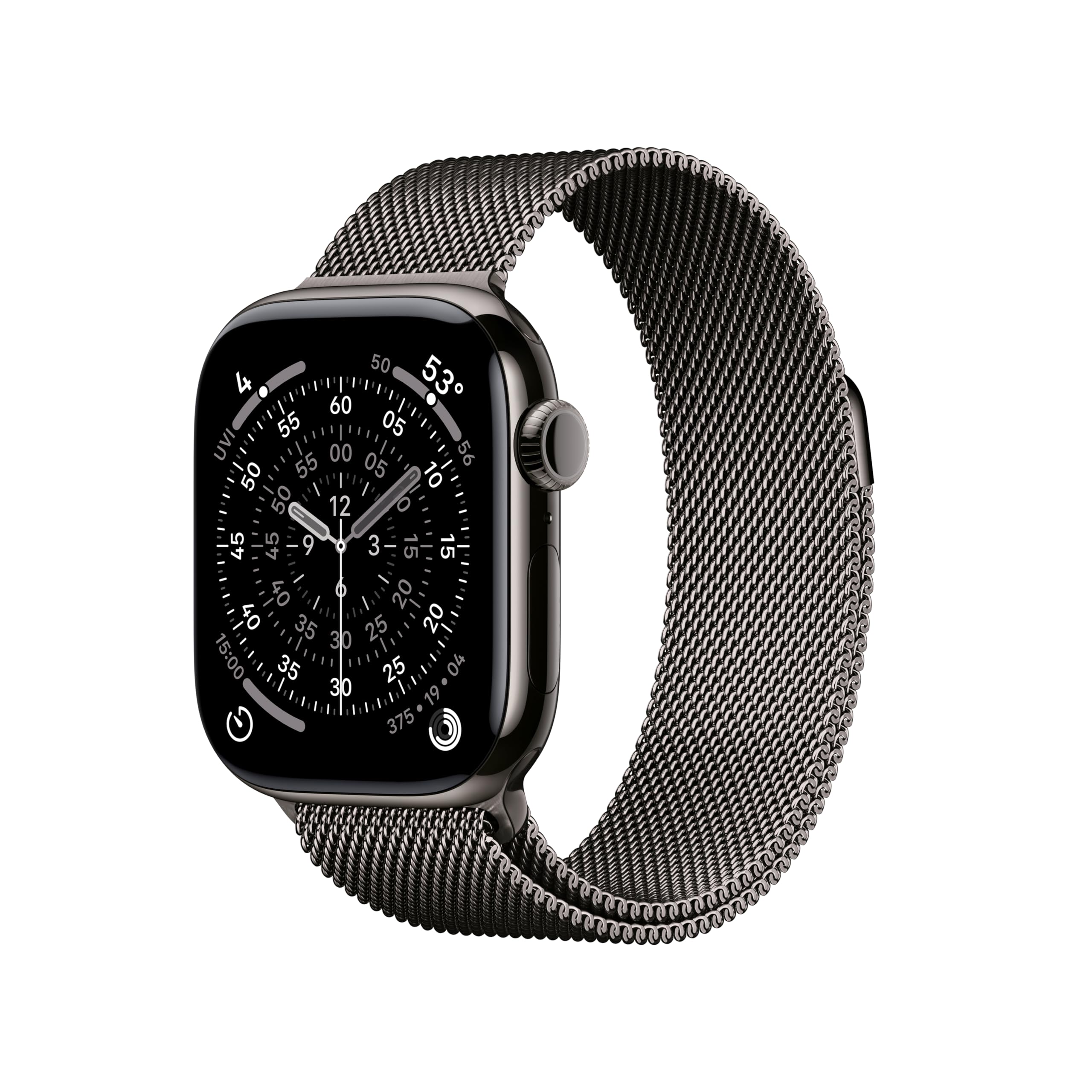 Apple Watch Series 11 [GPS 46mm] Smartwatch with Rose Gold Aluminum Case with Light Blush Sport Band - M/L. Sleep Score, Fitness Tracker, Health Monitoring, Always-On Display, Water Resistant