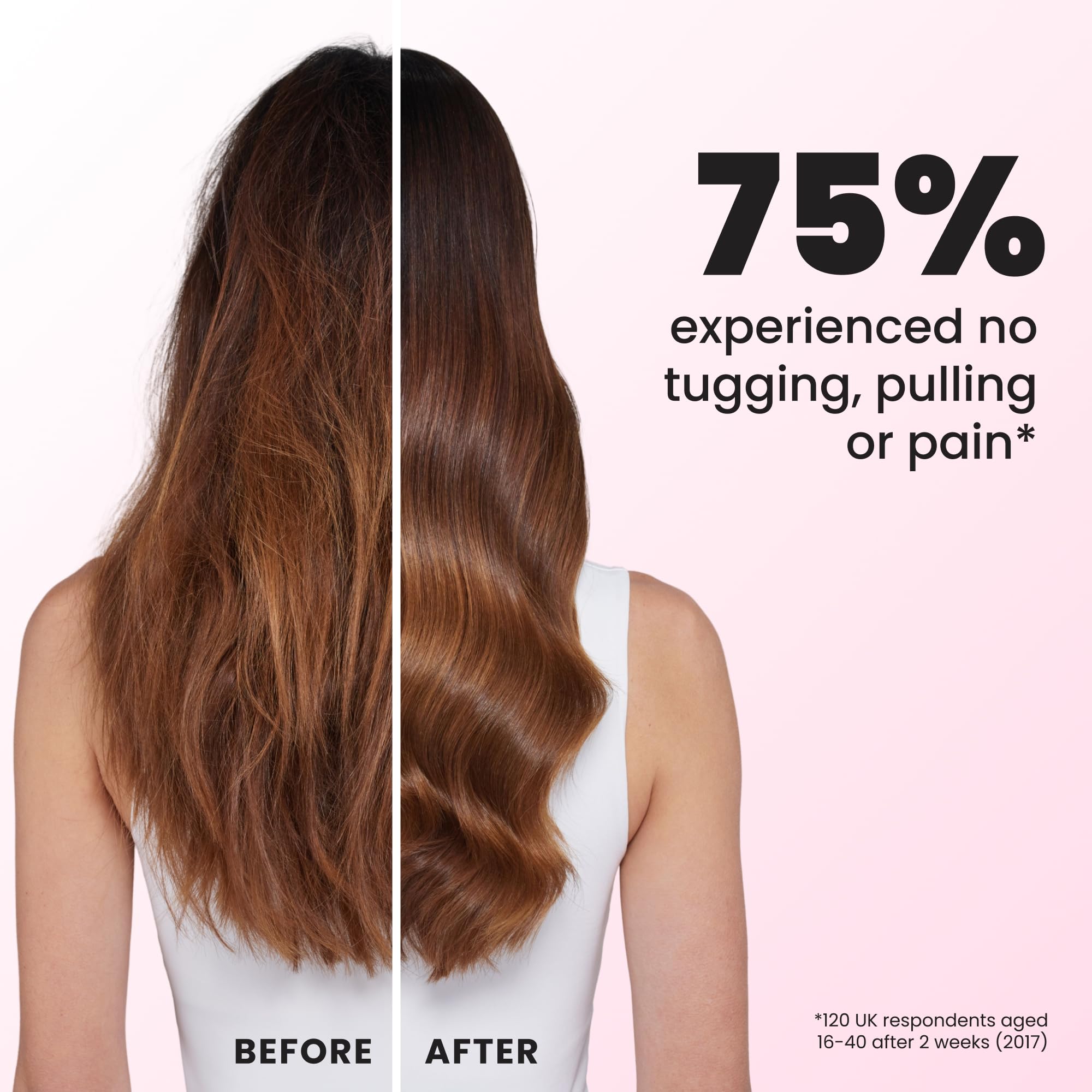 Tangle Teezer Ultimate Detangler Brush, Straight to Wavy, Apricot Blaze | Patented two-tier, regular-flex teeth reduce breakage & split ends on wet or dry hair; Shower-friendly hairbrush for all ages