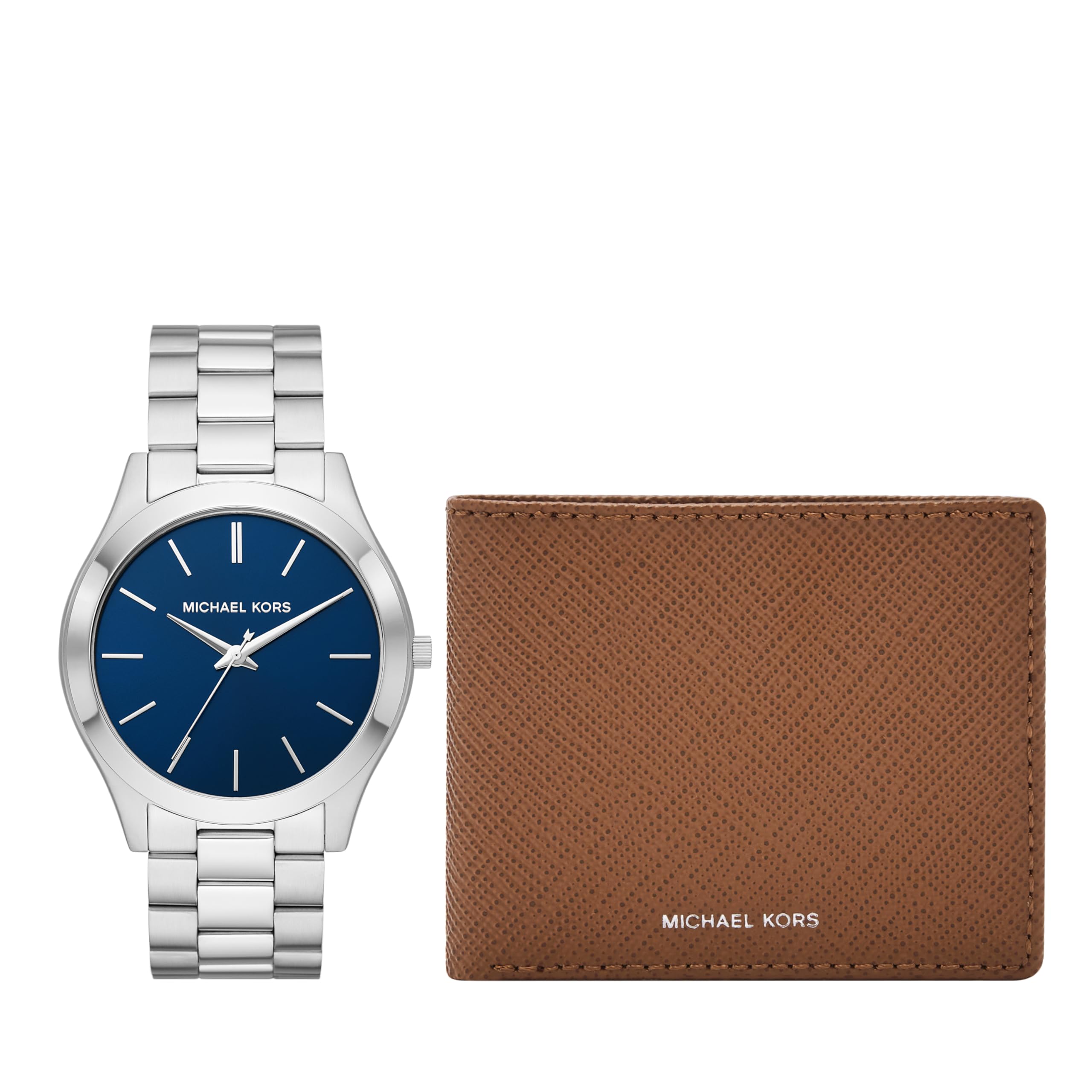Michael Kors Oversized Slim Runway Men's Watch, Stainless Steel Watch for Men