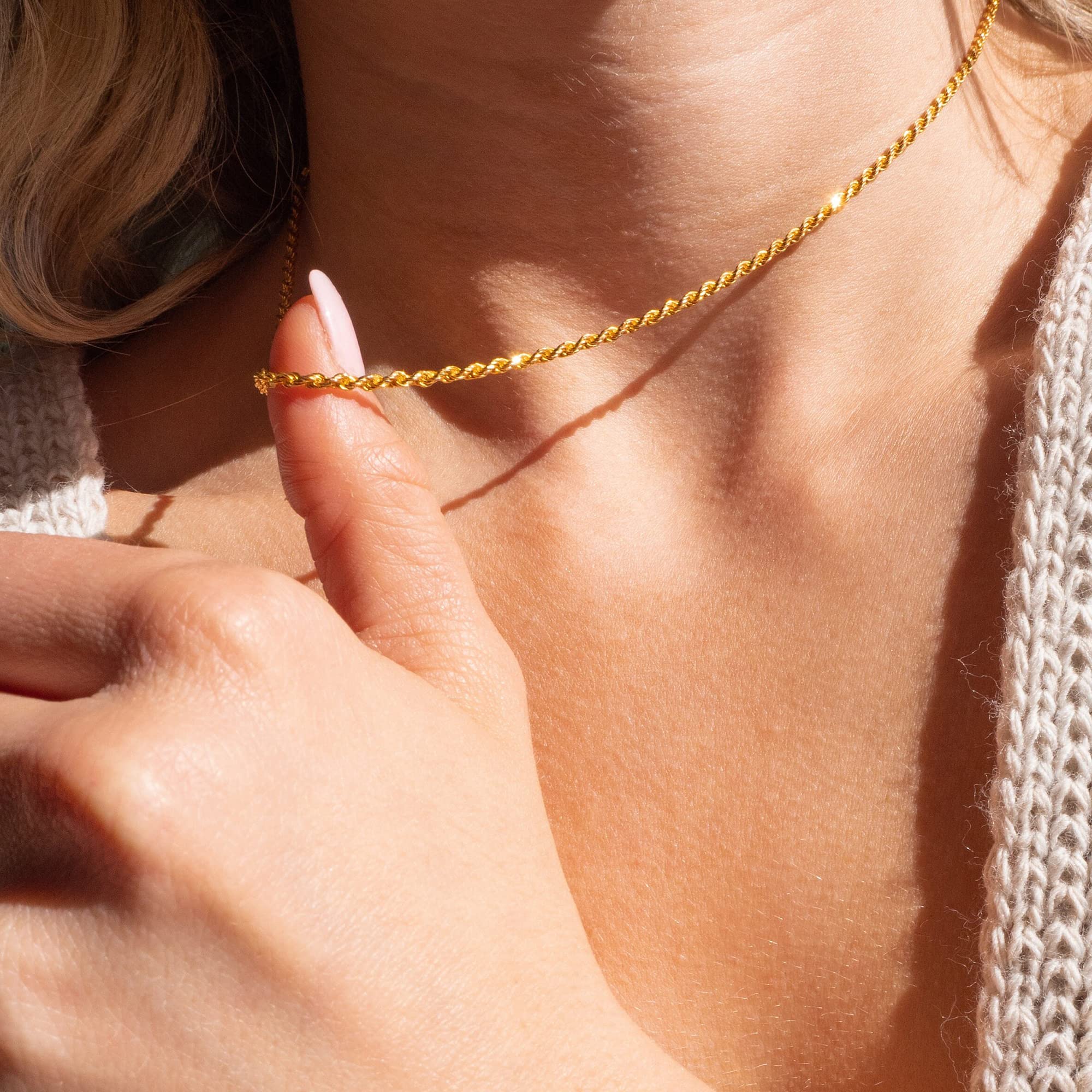 CHESKY 14K Gold Plated Layered Chain Necklace for Women | Trendy Cuban Link Chain, Chunky Paperclip Chain, Toggle Clasp Necklace, Fashion Gold Jewelry, Daily Gift for Women