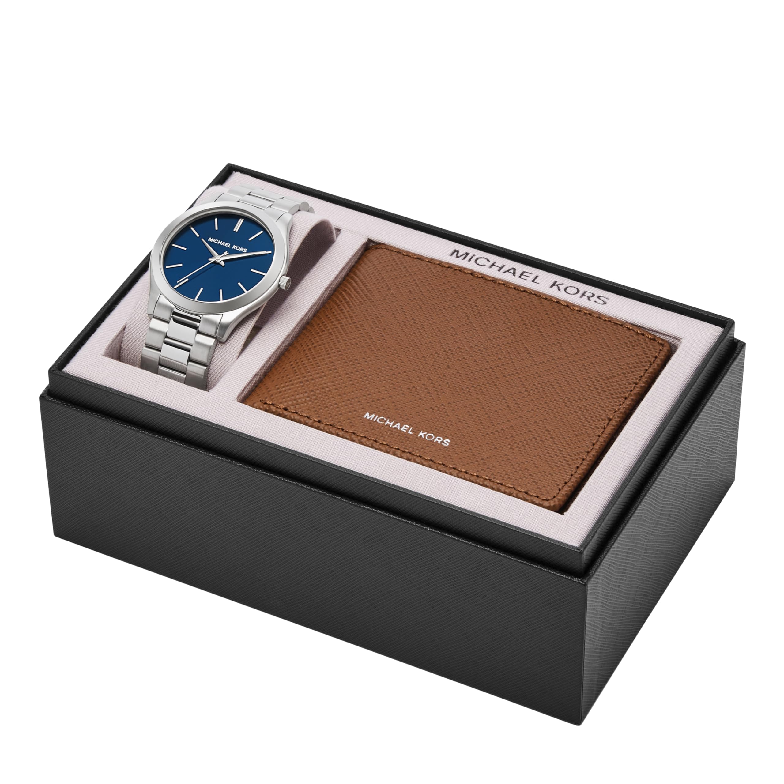 Michael Kors Oversized Slim Runway Men's Watch, Stainless Steel Watch for Men